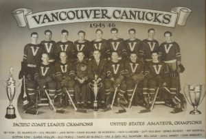 1945 Vancouver Canucks Team