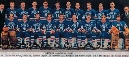 NHL Program: Vancouver Canucks (1970-71)