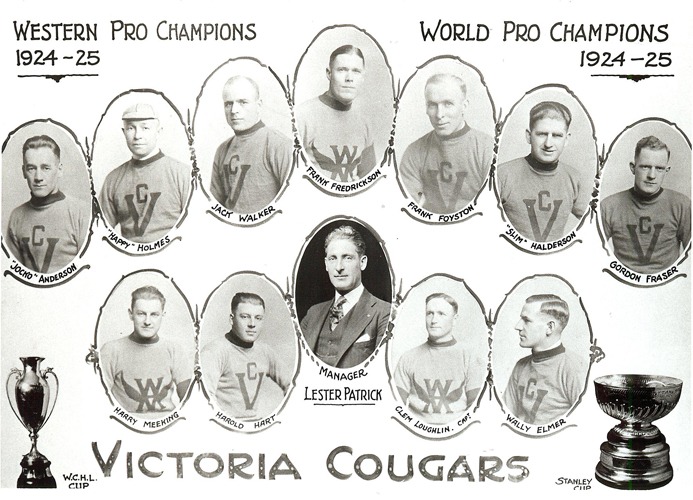 1924 1925 Victoria Cougars Bc Sports Hall Of Fame