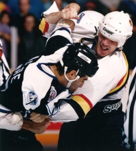 Canucks remember Gino Odjick with First Nations jersey